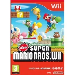 jeu wii new super mario bros. wii