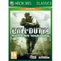 jeu xbox 360 call of duty 4 - modern warfare - classics edition