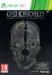 jeu xbox 360 dishonored - édition jeu de l'année