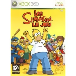 jeu xbox 360 les simpson le jeu