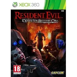 jeu xbox 360 resident evil - operation raccoon city