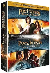 blu-ray percy jackson : le voleur de foudre + percy jackson 2 : la mer des monstres - blu - ray