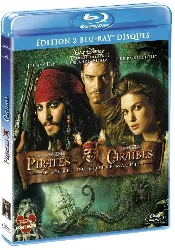 blu-ray pirates des caraïbes : le secret du coffre maudit - édition 2 blu - ray