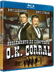 blu-ray règlement de comptes à o.k. corral - blu - ray