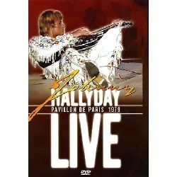 dvd johnny hallyday - live pavillon de paris 1979