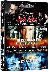 dvd polar - coffret 3 films : jack says + hellgate bridge + double sentence - pack