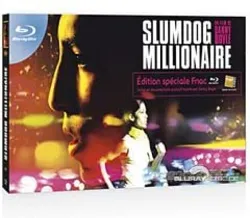 dvd slumdog millionnaire / edition limitée blu ray + dvd long box  edition spéciale