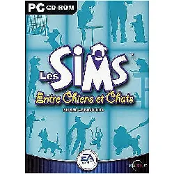 jeu pc les sims entre chiens et chats (disque additionnel)