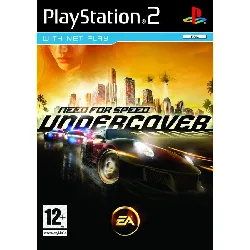jeu ps2 need for speed undercover