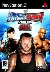 jeu ps2 wwe smackdown vs raw 2008