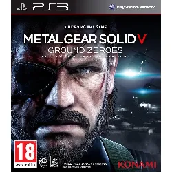 jeu ps3 metal gear solid v - ground zeroes