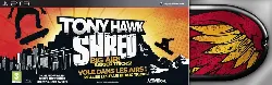 jeu ps3 tony hawk shred bundle (jeu + planche de skate)