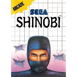 jeu sega master system shinobi