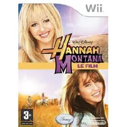 jeu wii hannah montana - le jeu officiel du film wii