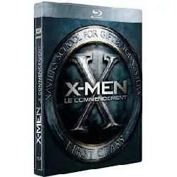 blu-ray x - men : le commencement - combo blu - ray + dvd + dvd bonus - édition collector boîtier steelbook