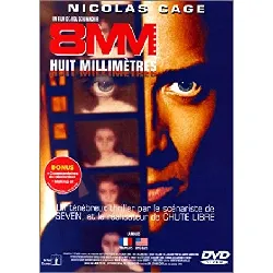 dvd 8mm - edition belge