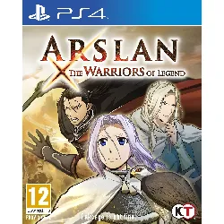 jeu ps4 arslan x the warriors of legend