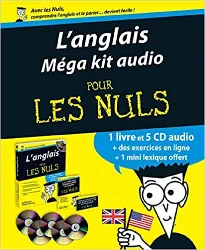 livre l'anglais mega kit audio pour les nuls