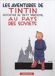 livre les aventures de tintin 01. au pays des soviets: reporter de 'petit vingtieme'