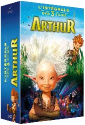 dvd coffret arthur 3 films : arthur et les minimoys ; la vengeance de maltazard ; la guerre des deux mondes