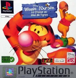 jeu ps1 winnie l'ourson, la chasse au miel de tigrou