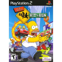 jeu ps2 the simpson hit and run
