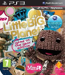 jeu ps3 little big planet game of the year