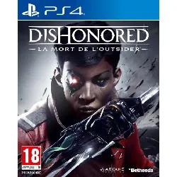 jeu ps4 bethesda dishonored 2 la mort de l'outsider