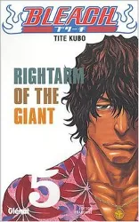 livre bleach - tome 5 : rightarm of the giant