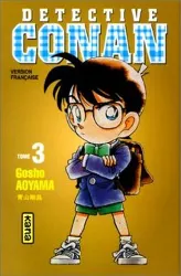 livre détective conan - tome 3