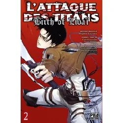 livre l'attaque des titans : birth of livaï tome 2