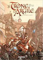 livre le trône d'argile, tome 1 : le chevalier à la hache