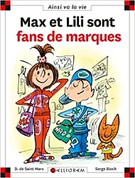 livre max et lili sont fans de marque