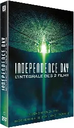 dvd coffret independence day 2 films : independence day 1 ; independence day 2 : resurgence