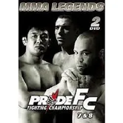 dvd mma legends pride fighting championship 7&8