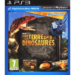 jeu ps3 wonderbook sur la terre des dinosaures pack decouverte move