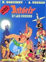 livre astérix et les indiens : l'album du film