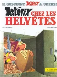 livre asterix, französische ausgabe, bd.16 : asterix chez les helvetes; asterix bei den schweizern, französische ausgabe
