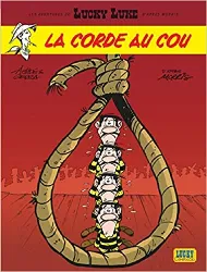 livre aventures de lucky luke d'après morris (les) - tome 2 - corde au cou (la)