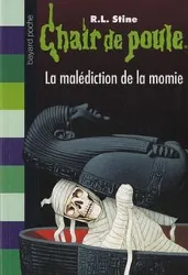 livre chair de poule - la malédiction de la momie