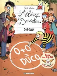 livre l'élève ducobu tome 20 - 0+0 = duco !