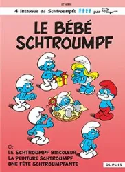 livre le bebe schtroumpf