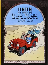 livre les aventures de tintin, tome 15 : tintin au pays de l'or noir