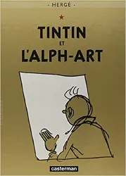 livre les aventures de tintin tome 24 - tintin et l'alph - art