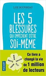 livre les cinq blessures qui empêchent d'être soi - même