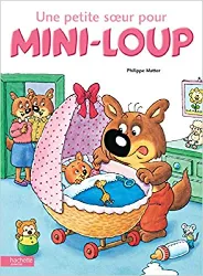 livre une petite soeur pour mini - loup