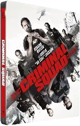 blu-ray criminal squad - édition 2 blu - ray - boîtier steelbook