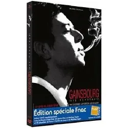 dvd gainsbourg (vie héroïque) - edition spéciale fnac