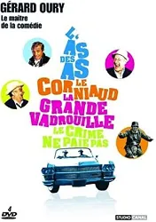 dvd gérard oury, le maître de la comédie - coffret 4 films