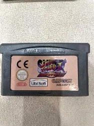 jeu gameboy advance gba super street fighter 2 revival